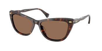 Ralph Sonnenbrille in glänzendem Dunkelhavanna RA5346U 500373