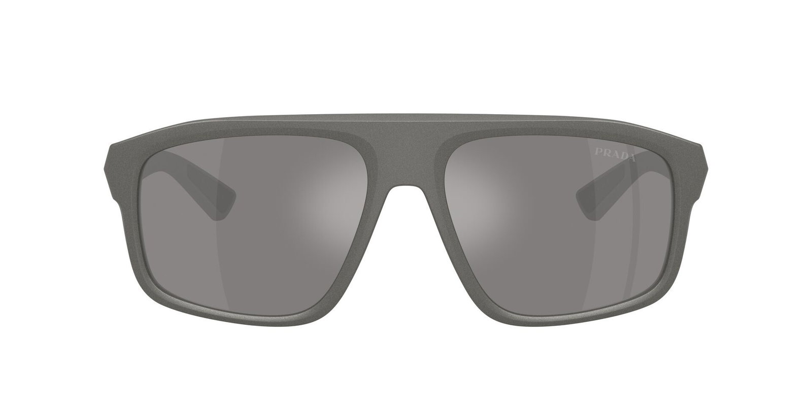 Auf diesem Bild sehen Sie die Sonnenbrille 0PR B02S in der Farbe Grün für Herren.