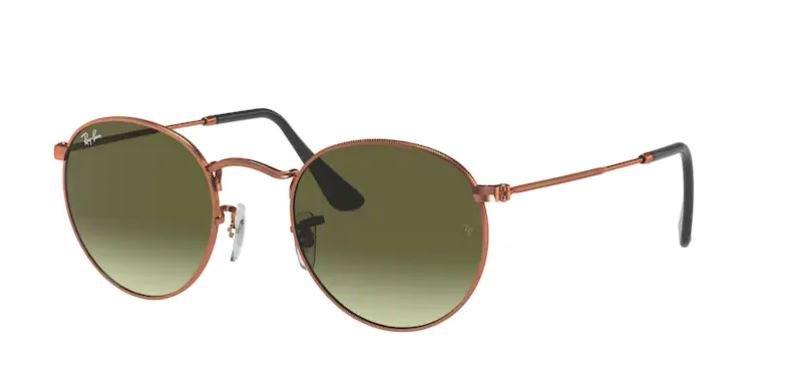 Ray Ban Sonnenbrille Sonnenbrille RB3447 Round Metal 9002A6 47