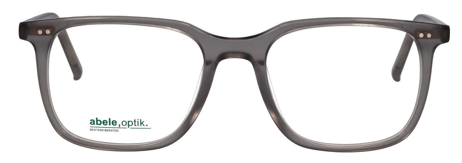Das Bild zeigt die Herrenbrille 148221 in grau transparent