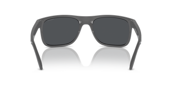 Das Bild zeigt die Sonnenbrille AN4341 287087 von der Marke Arnette in schwarz/grau.