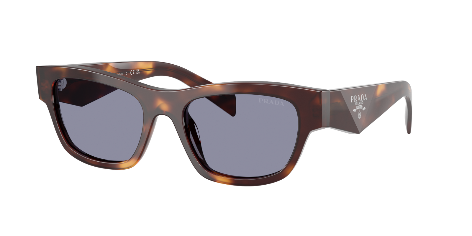 Prada Sonnenbrille für Damen 0PR B09S in Havanna