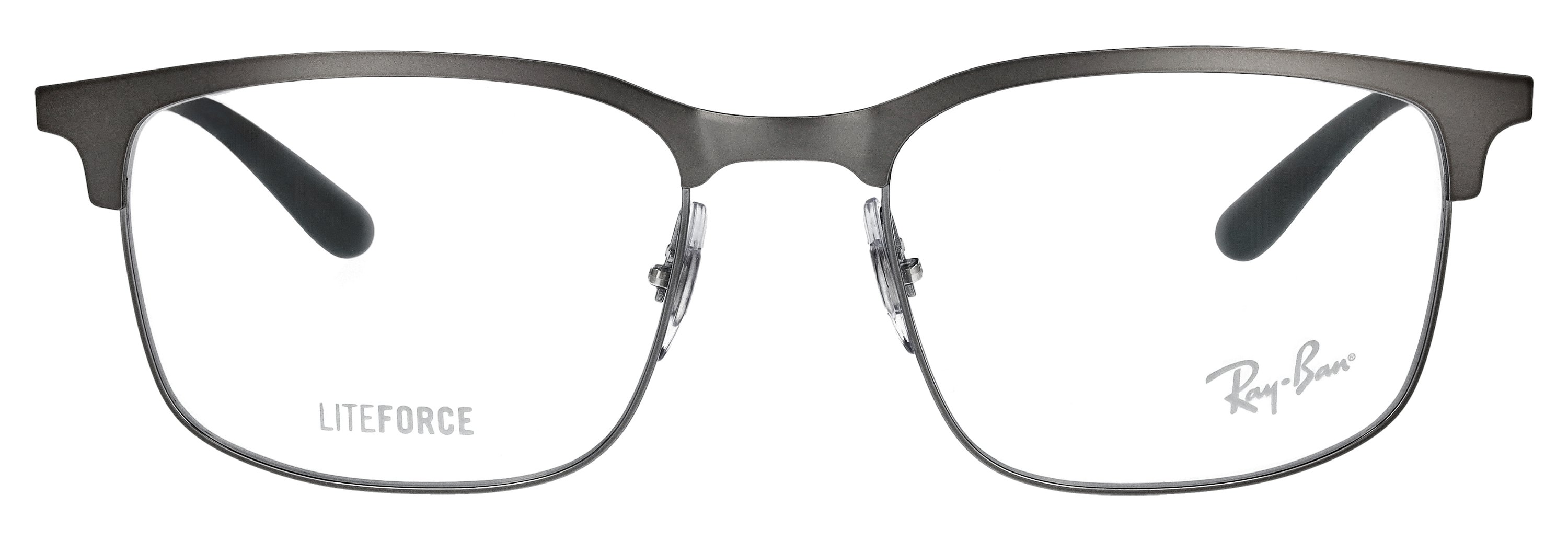 Das Bild zeigt die Korrektionsbrille RX6518 2620 von der Marke Ray Ban in gunmetal.