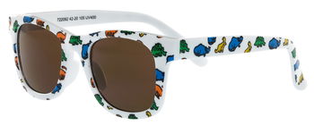 abele optik Kindersonnenbrille 722092 Weiß mit Dinos