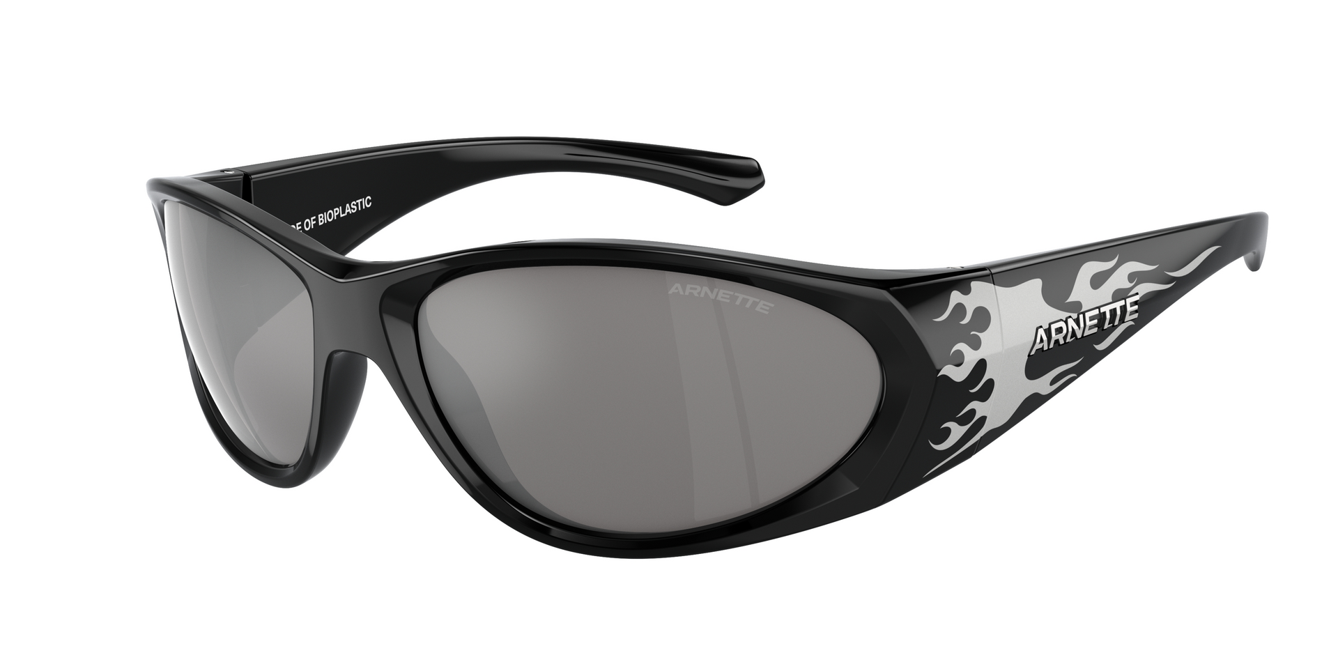Das Bild zeigt die Sonnenbrille AN4342 29606G von der Marke Arnette in schwarz.