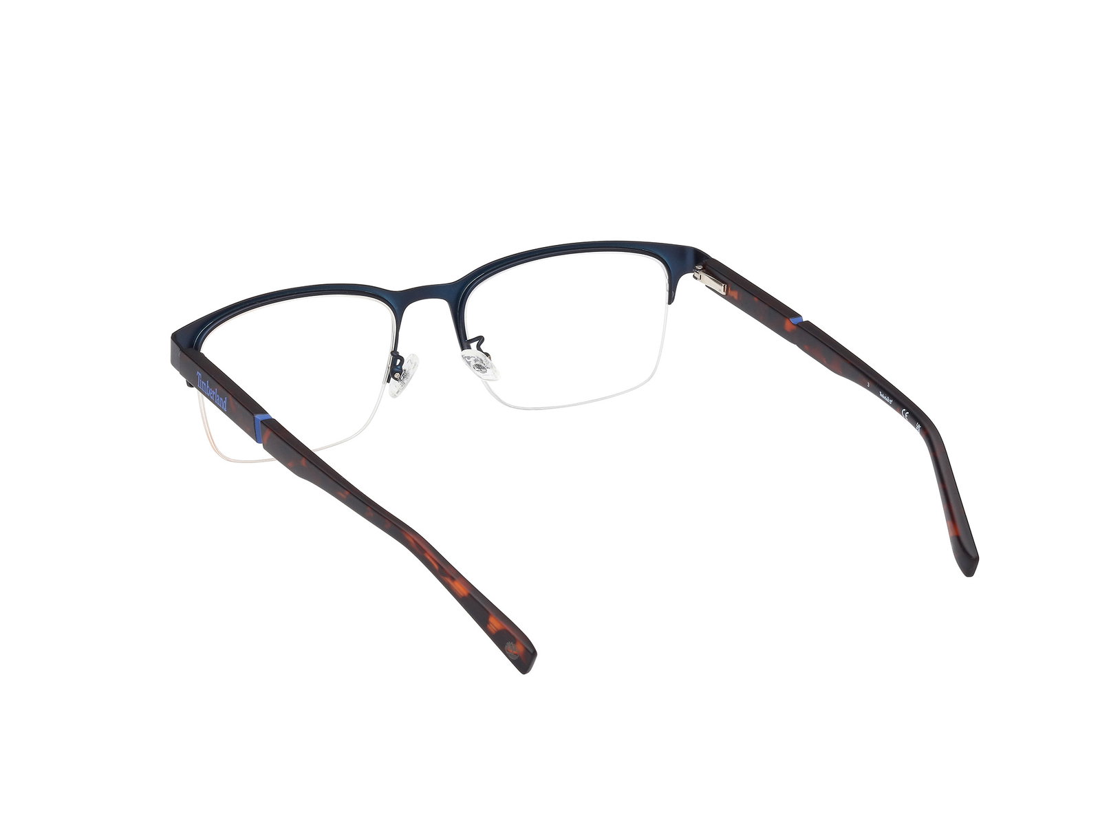 Das Bild zeigt die Korrektionsbrille TB1841-H 091 von der Marke Timberland in matt blau.
