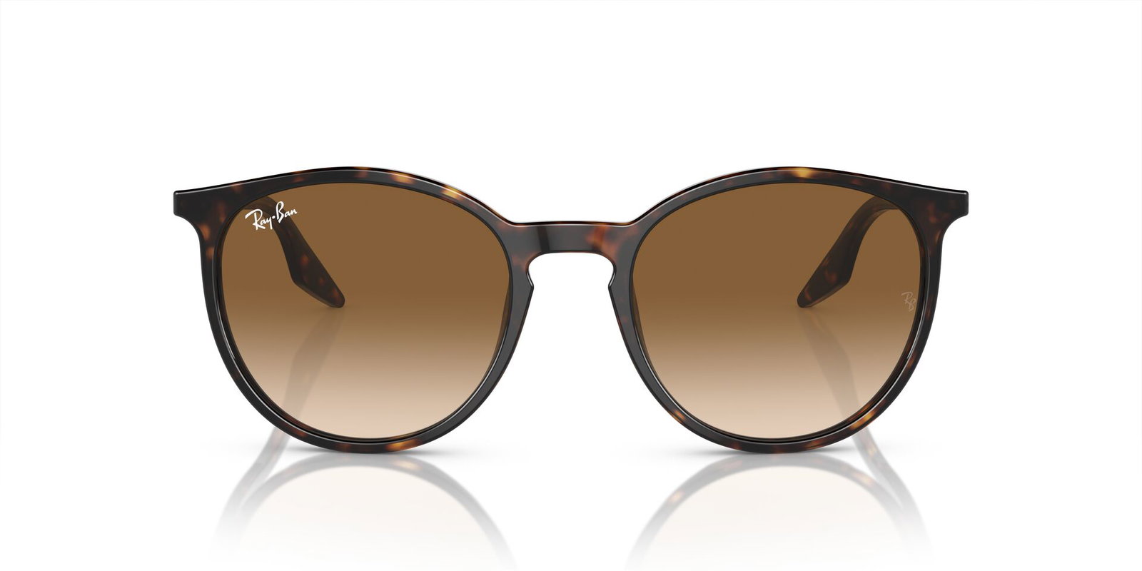 Das Bild zeigt die Sonnenbrille RB2204 902/51 von der Marke Ray-Ban in Havanna.