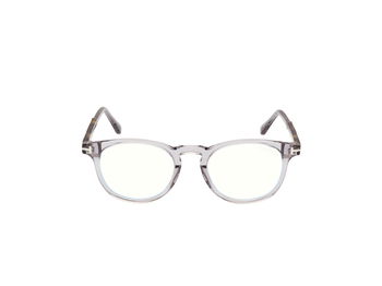 Das Bild zeigt die Korrektionsbrille FT5891-B 020 von der Marke Tom Ford in silber.