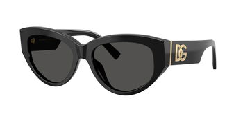 Auf diesem Bild sehen Sie die Sonnenbrille 0DG4514 von Dolce & Gabbana in Schwarz.