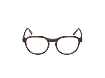 Das Bild zeigt die Korrektionsbrille TB50032 048 51 von der Marke Timberland in Hellbraun/Horn
