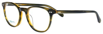 Abele Optik Brille für Damen in Grün/Gelb gemustert 148691