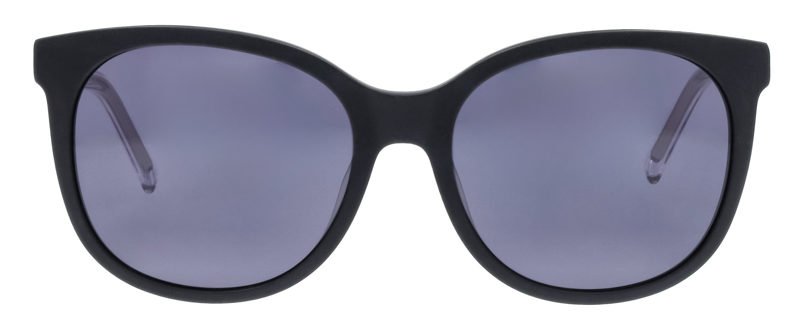 Das Bild zeigt die Sonnenbrille 721381 von der Marke Abele Optik in Mattschwarz/Transparent.