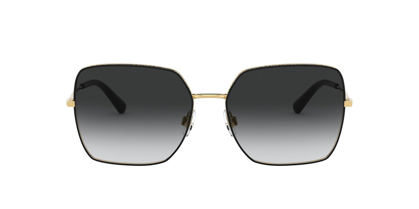 Auf diesem Bild sehen Sie die Sonnenbrille 0DG2242 von Dolce & Gabbana mit schwarzen Gläsern.