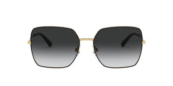 Auf diesem Bild sehen Sie die Sonnenbrille 0DG2242 von Dolce & Gabbana mit schwarzen Gläsern.