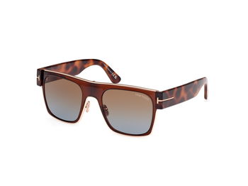 Tom Ford Sonnenbrille Edwin in braun/havanna FT1073 48F