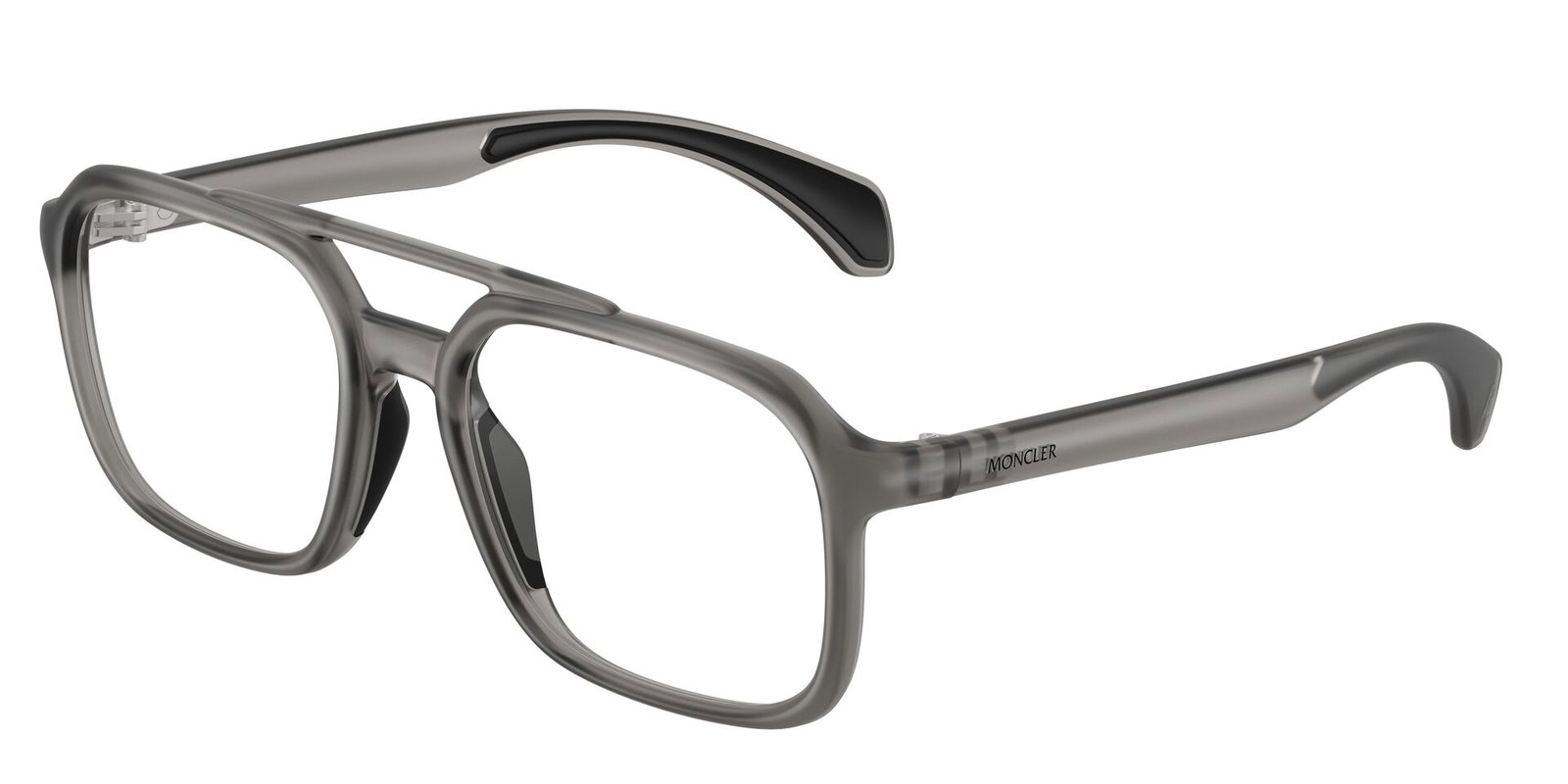 zu sehen ist die Korrektionsbrille 3002 von Moncler in der Farbe grau.