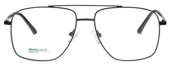 Das Bild zeigt die Titan Korrektionsbrille für Herren von Abele Optik in der Farbe Schwarz.