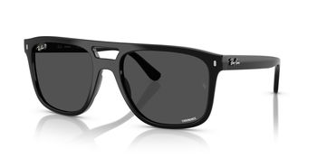 Das Bild zeigt die Sonnenbrille RB2213CH 901/K8 von der Marke Ray-Ban in Schwarz.