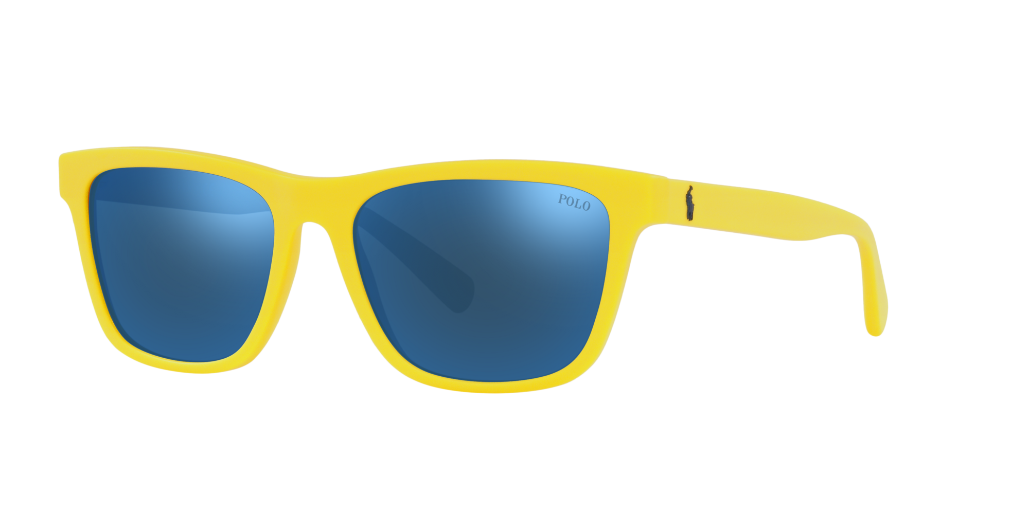 Polo Ralph Lauren Sonnenbrille in matt gelb PH4167 542055