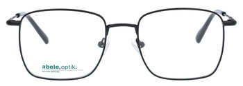Das Bild zeigt die Korrektionsbrille 147951 von der Marke Abele Optik in schwarz matt.