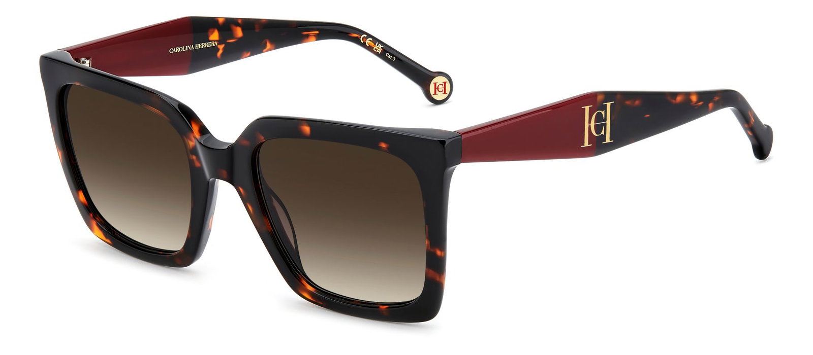 Carolina Herrera Sonnenbrille 0416/S 086 53 in Havana Braun
