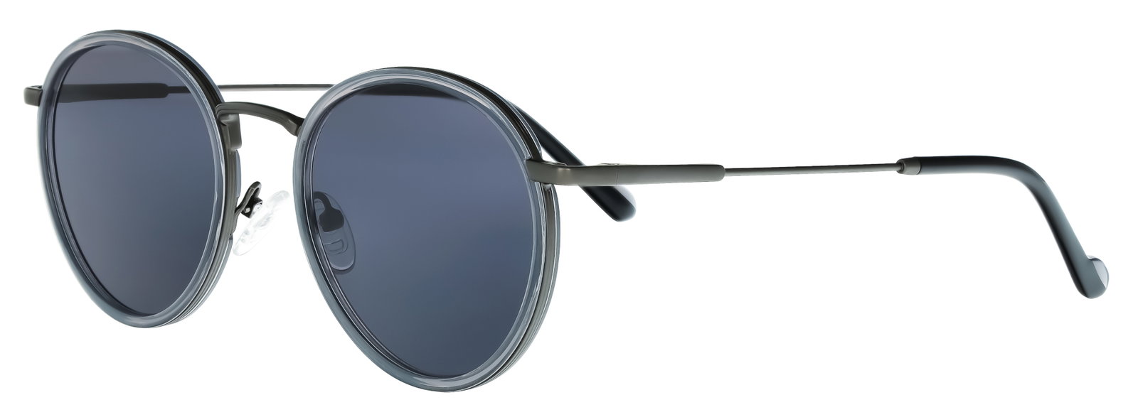 abele optik Sonnenbrille für Herren in dunkelgrau transparent 722472