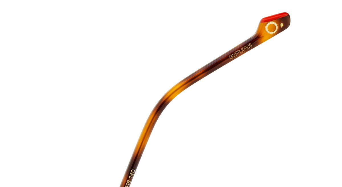 Das Bild zeigt die Korrektionsbrille LIGHT5 BKHV von der Marke Etnia Barcelona in schwarz/havanna.
