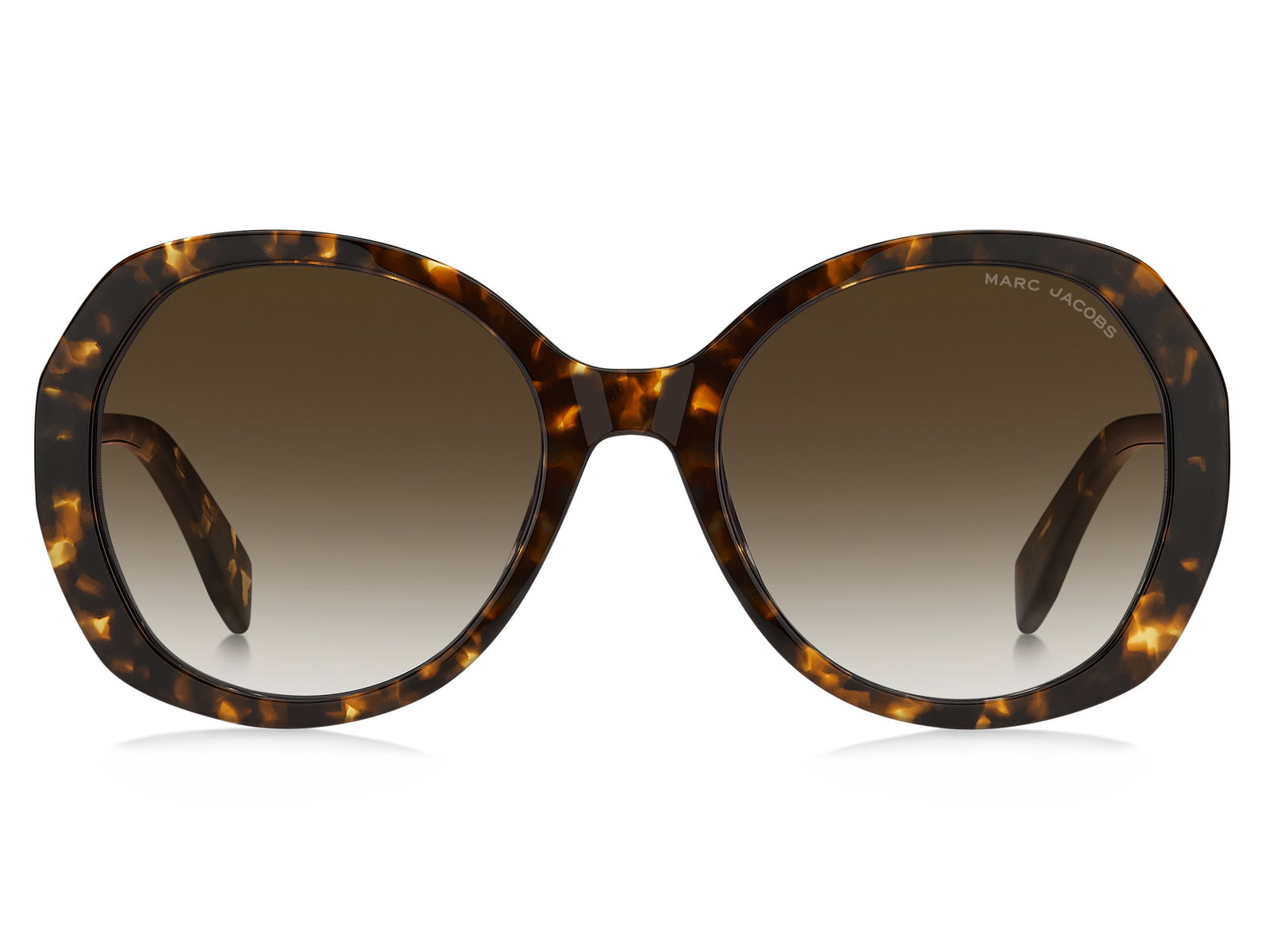 Das Bild zeigt die Sonnenbrille Marc 763 086 HA von der Marke Marc Jacobs in Havanna.