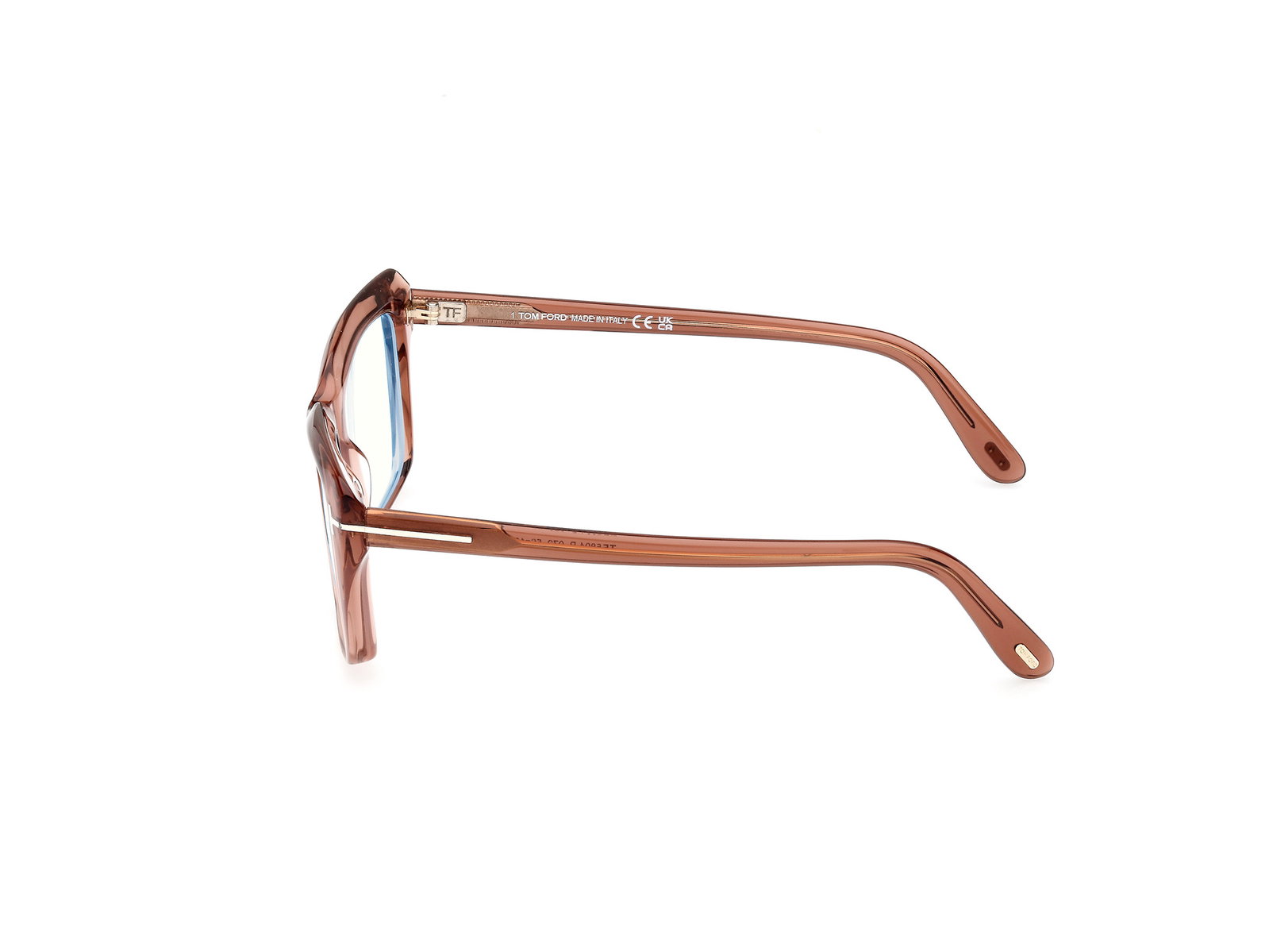 Das Bild zeigt die Korrektionsbrille FT5894-B 072 von der Marke Tom Ford in bronze.
