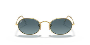 Das Bild zeigt die Sonnenbrille RB3547 001/3M von der Marke Ray-Ban in Gold.