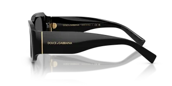 Zu sehen ist die Marken-Sonnenbrille 0DG4503 501/87 von Dolce&Gabanna in der Farbe schwarz.