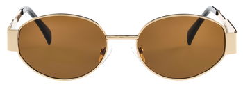 Das Bild zeigt die Sonnenbrille 721641 von der Marke Abele Optik in Gold.