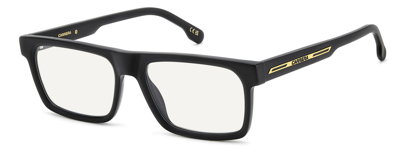 Auf diesem Bild sehen Sie die Korrektionsbrille 1093680 von der Marke Carrera in der Farbe Schwarz.