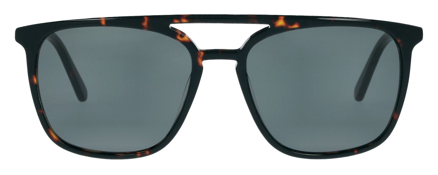 abele optik Sonnenbrille für Herren in dunklem havanna Muster 720731