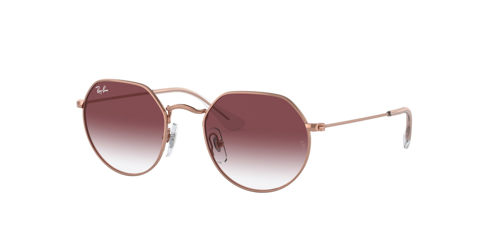 das Bild zeigt die Sonnenbrille 9565S von Ray Ban für Kinder in der Farbe Bronze.