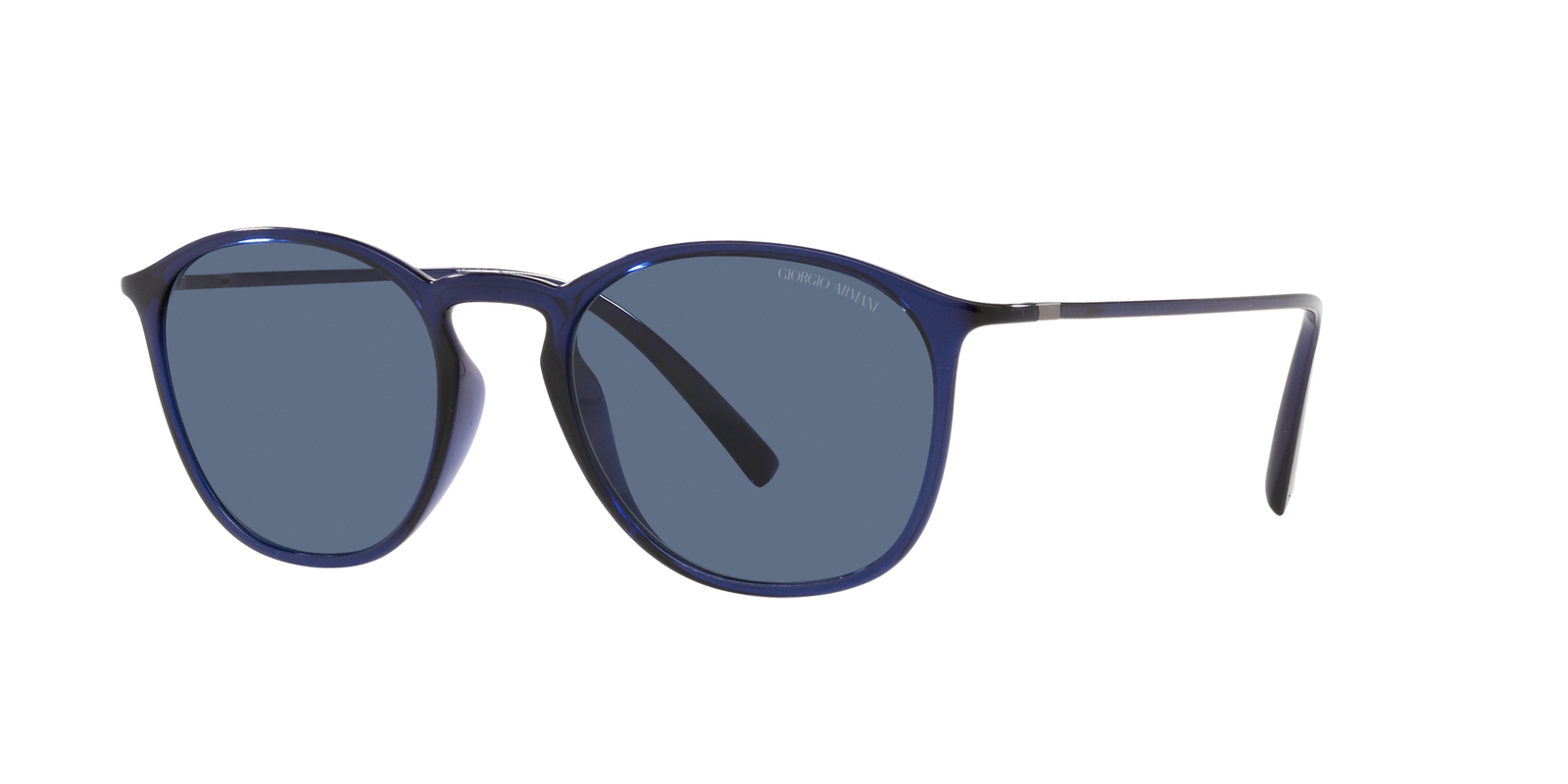 Giorgio Armani Sonnenbrille für Herren in Blau transparent AR8186U 600380 52