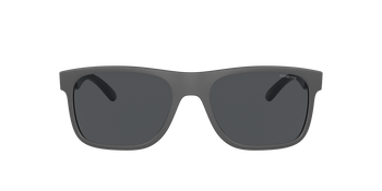 Das Bild zeigt die Sonnenbrille AN4341 287087 von der Marke Arnette in schwarz/grau.