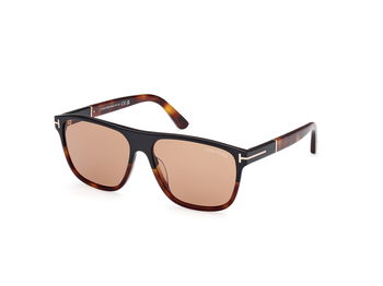 Tom Ford Sonnenbrille Frances in schwarz/havanna FT1081 05E