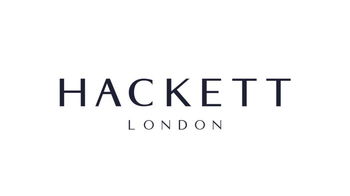 Das Bild zeigt das Logo der Marke Hackett London.