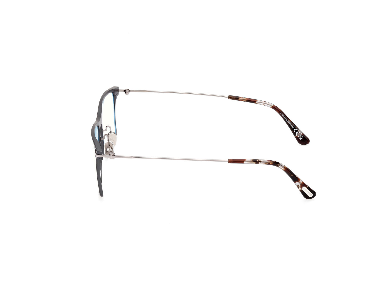 Das Bild zeigt die Korrektionsbrille FT5865-B 020 von der Marke Tom Ford in grau.