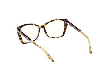 Das Bild zeigt die Korrektionsbrille FT5893-B 055 von der Marke Tom Ford in gold/havanna.