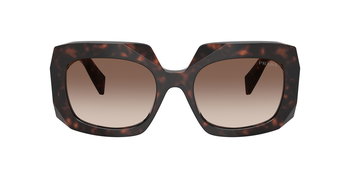 Auf diesem Bild sehen Sie die Sonnenbrille 0PR B23S von Prada in der Farbe Havanna.