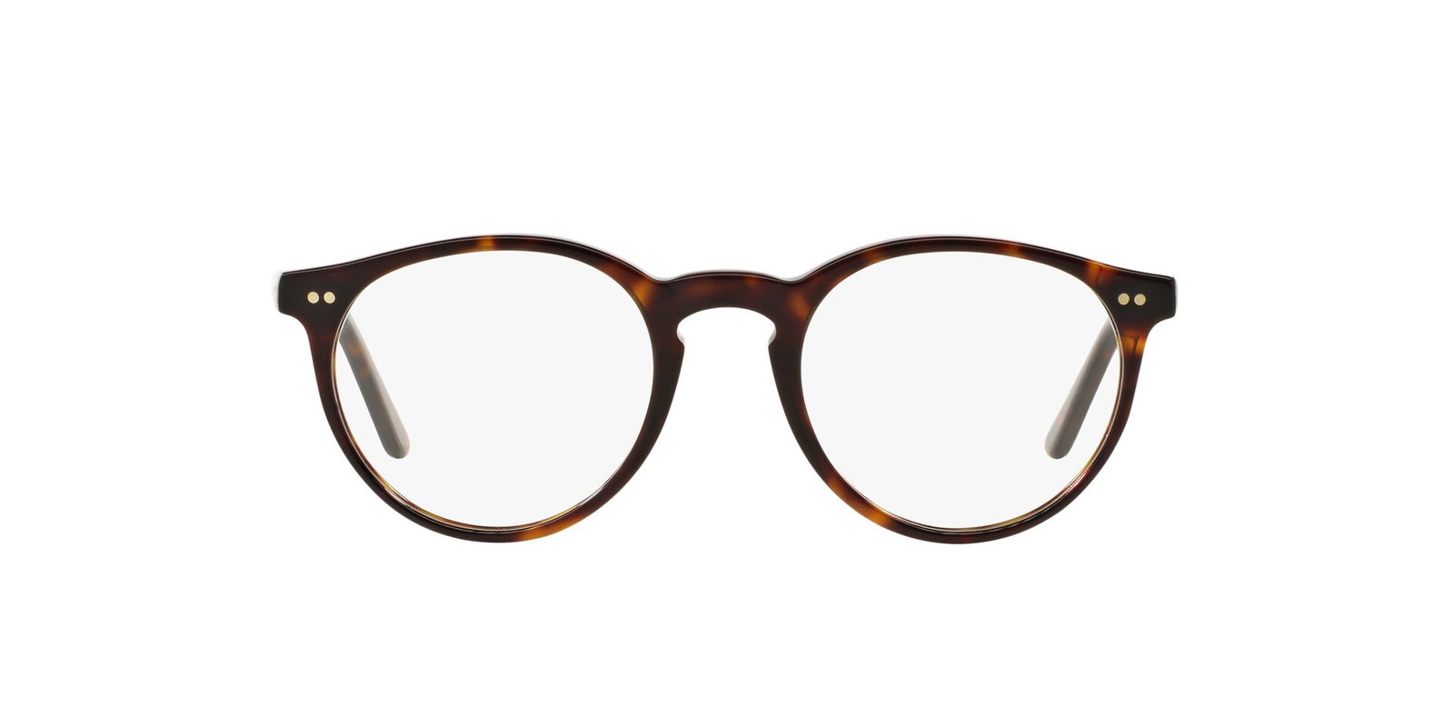 Das Bild zeigt die Korrektionsbrille 2083 von der Marke Polo in Schwarz.