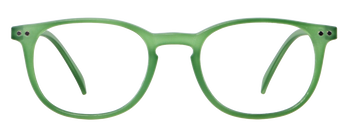 Das Bild zeigt die Fertiglesebrille 04523 von der Marke Abele Optik in dunkelgrün matt.