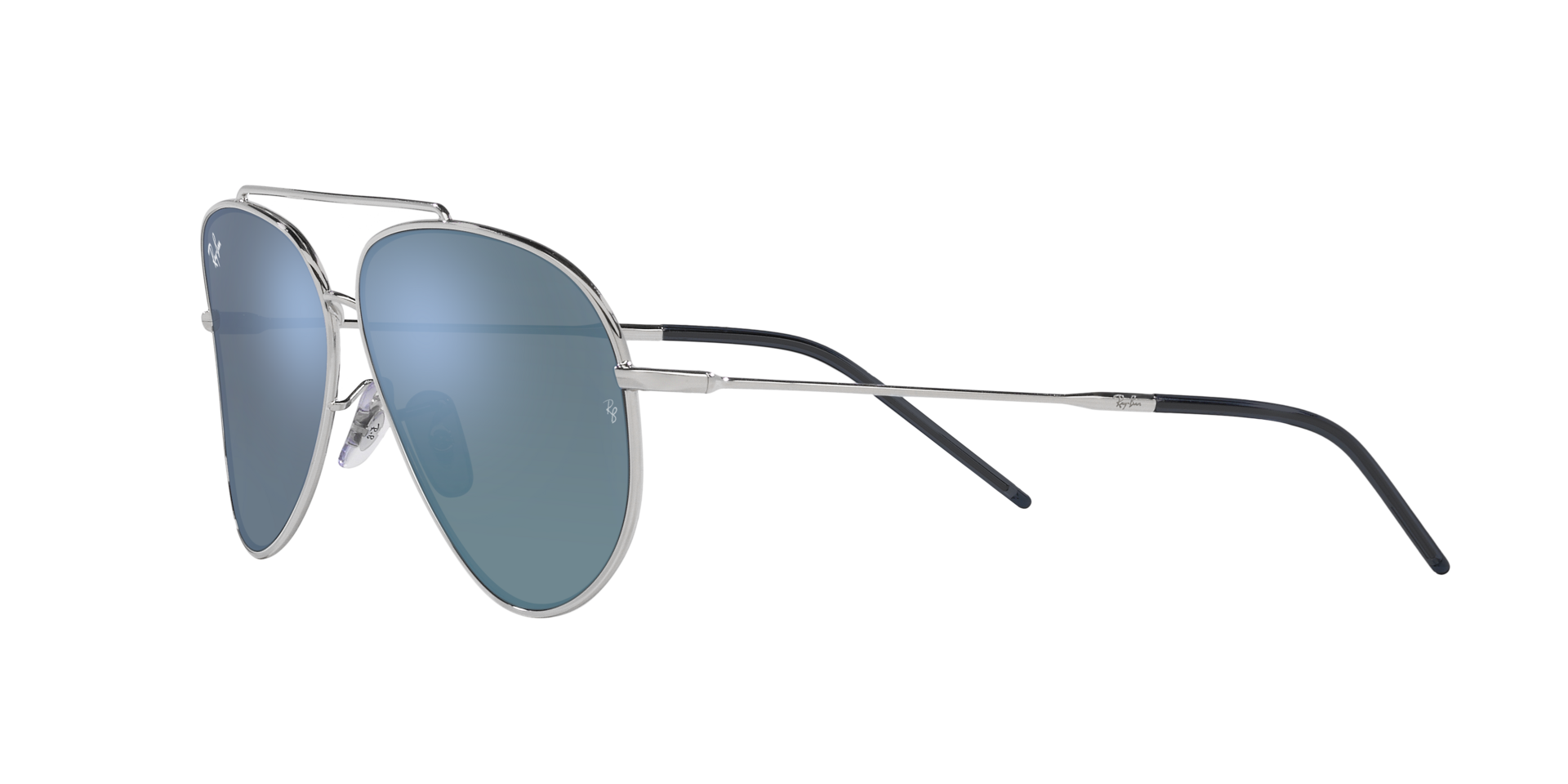 Das Bild zeigt die Sonnenbrille 0101S 003/GA von der Marke Ray Ban in Silber.