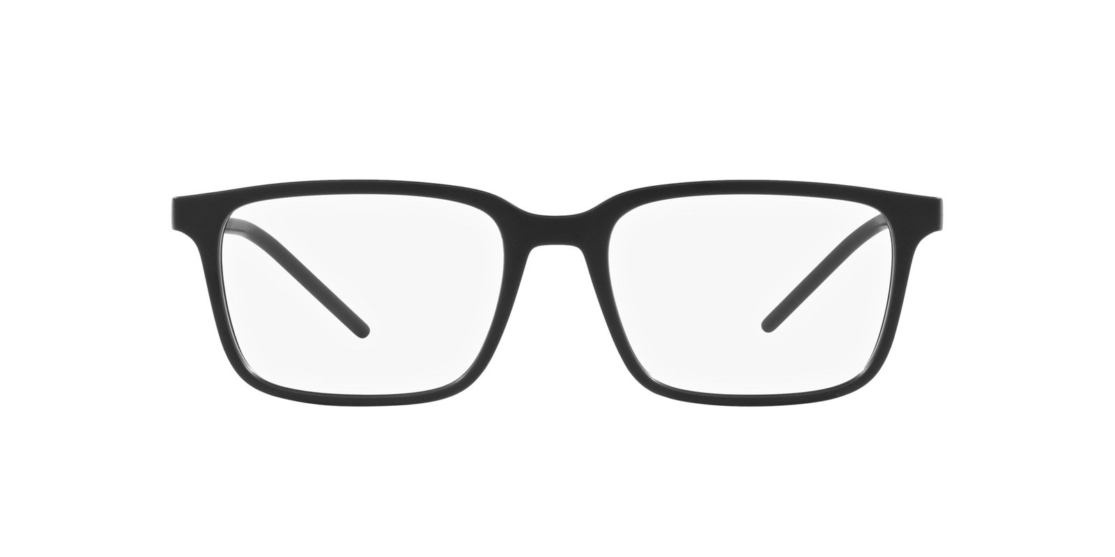 Das Bild zeigt die Korrektionsbrille DG5099 2525 von der Marke D&G in matt schwarz.