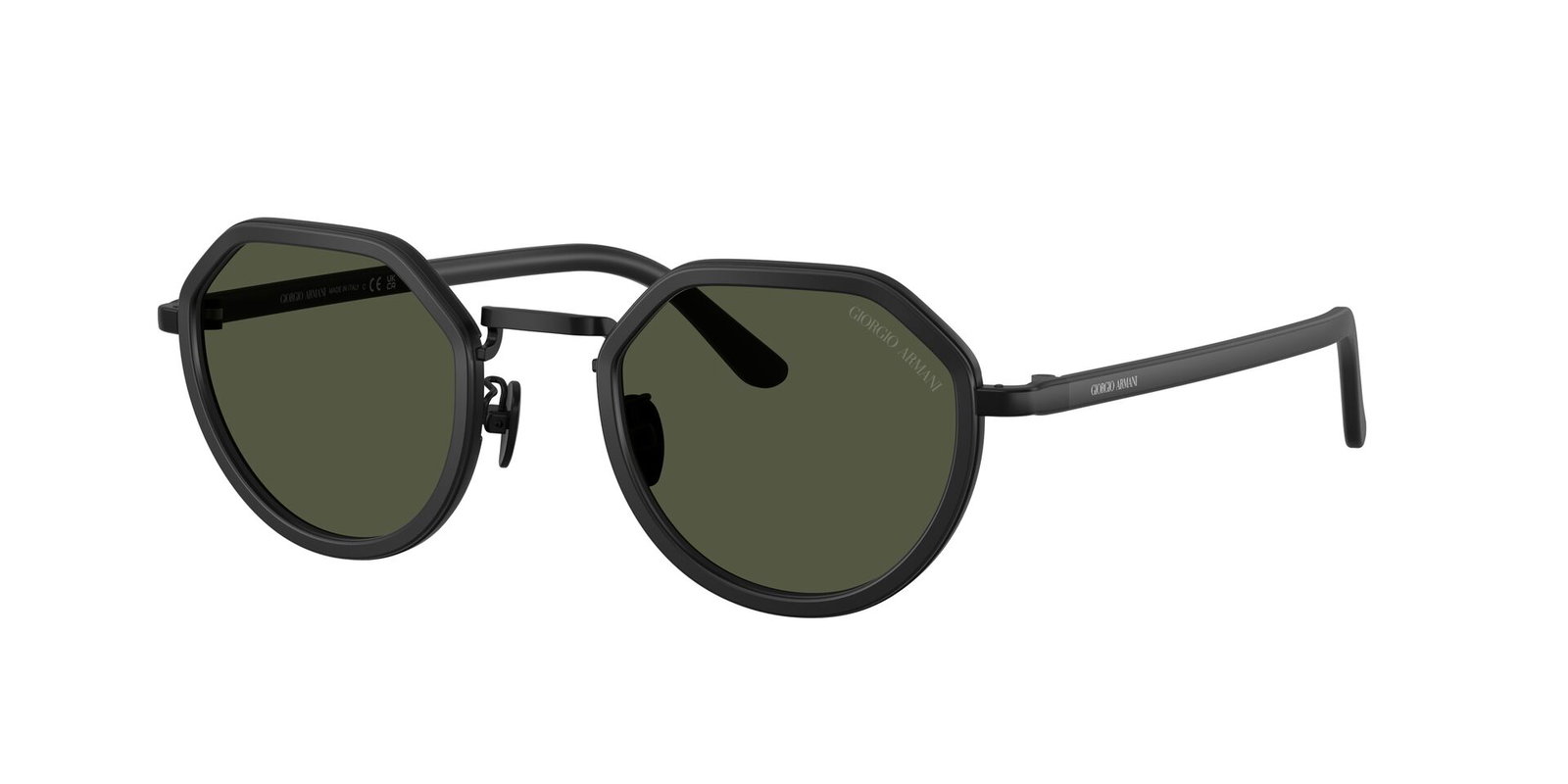 Das Bild zeigt die Giorgio Armani Sonnenbrille AR6181 in Schwarz
