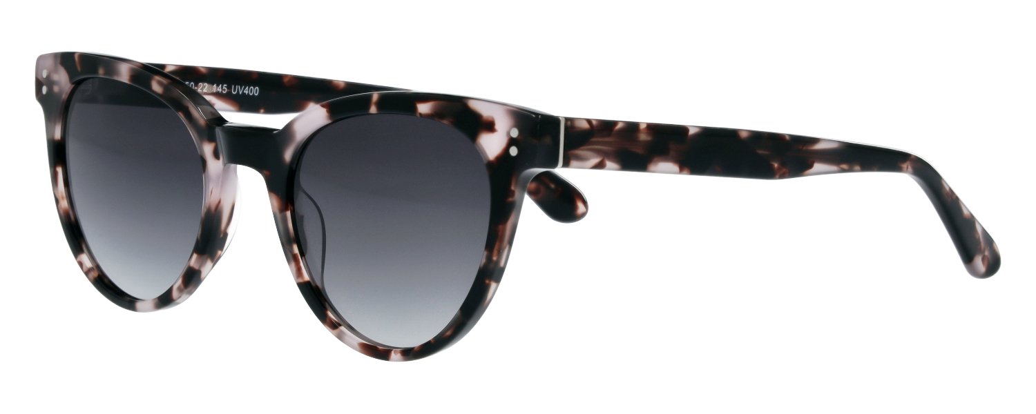 abele optik Sonnenbrille braun-milchig transparent gemustert für Damen 720741
