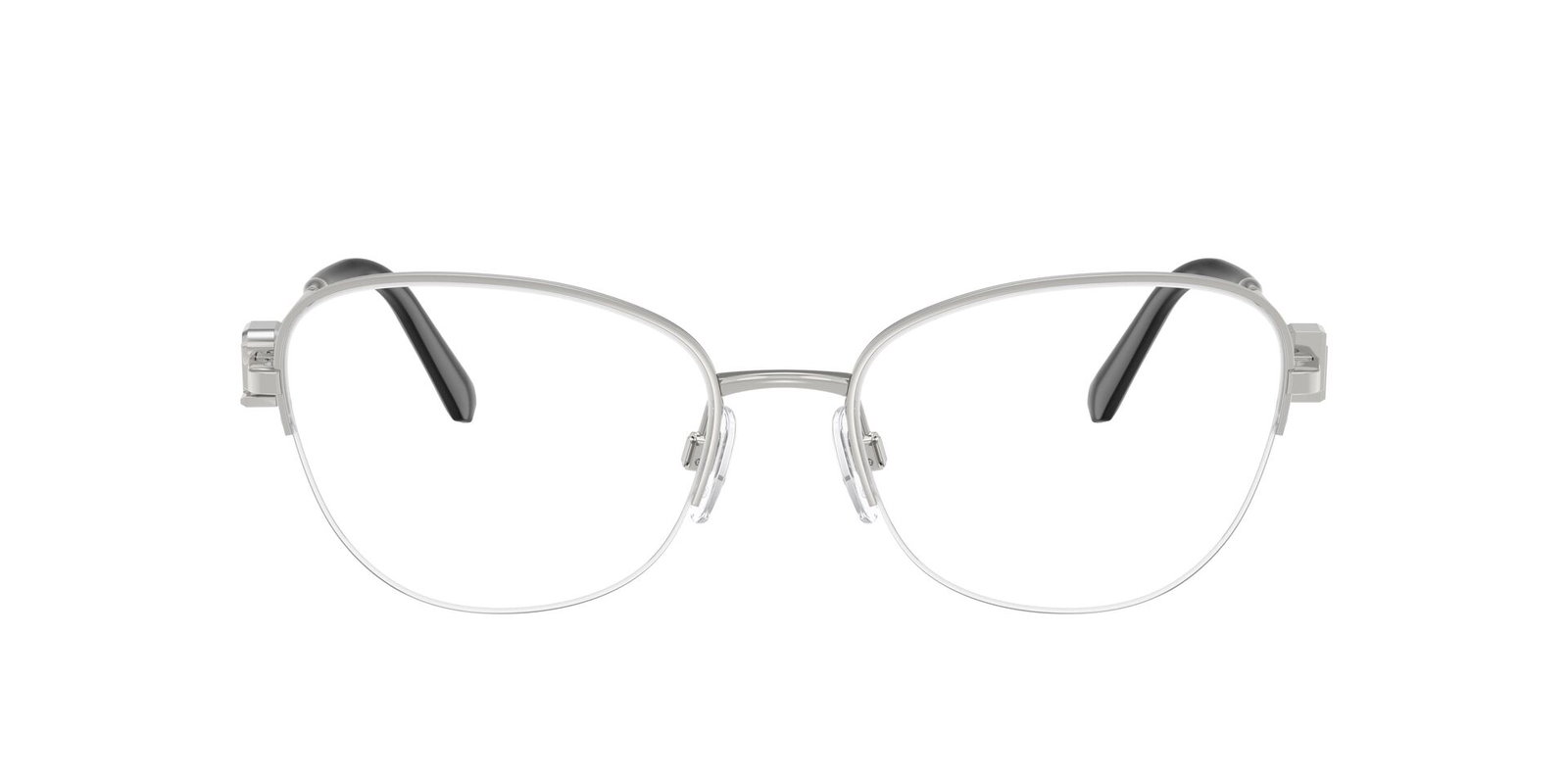 Das Bild zeigt die Korrektionsbrille RL5129 von der Marke Ralph Lauren in Silber.