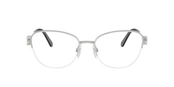 Das Bild zeigt die Korrektionsbrille RL5129 von der Marke Ralph Lauren in Silber.